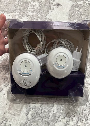 Oweewell Dijital Bebek Telsizi Beyaz-Gri - Görsel 2