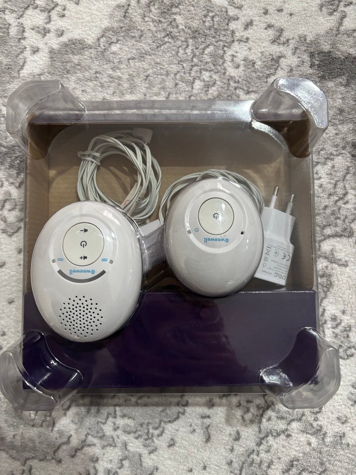 Oweewell Dijital Bebek Telsizi Beyaz-Gri - Görsel 3