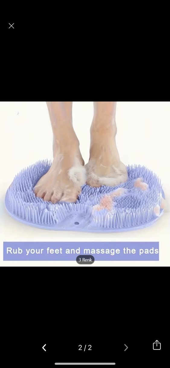 Pembe Silikon Banyo Paspası - Görsel 2