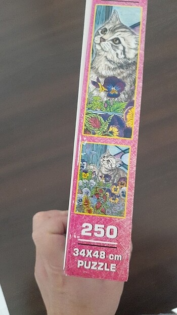  Sevimli kedi 250 parça puzzle 