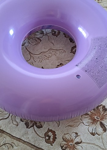 Pastel Mor Desenli Çocuk Deniz Simidi - Görsel 4