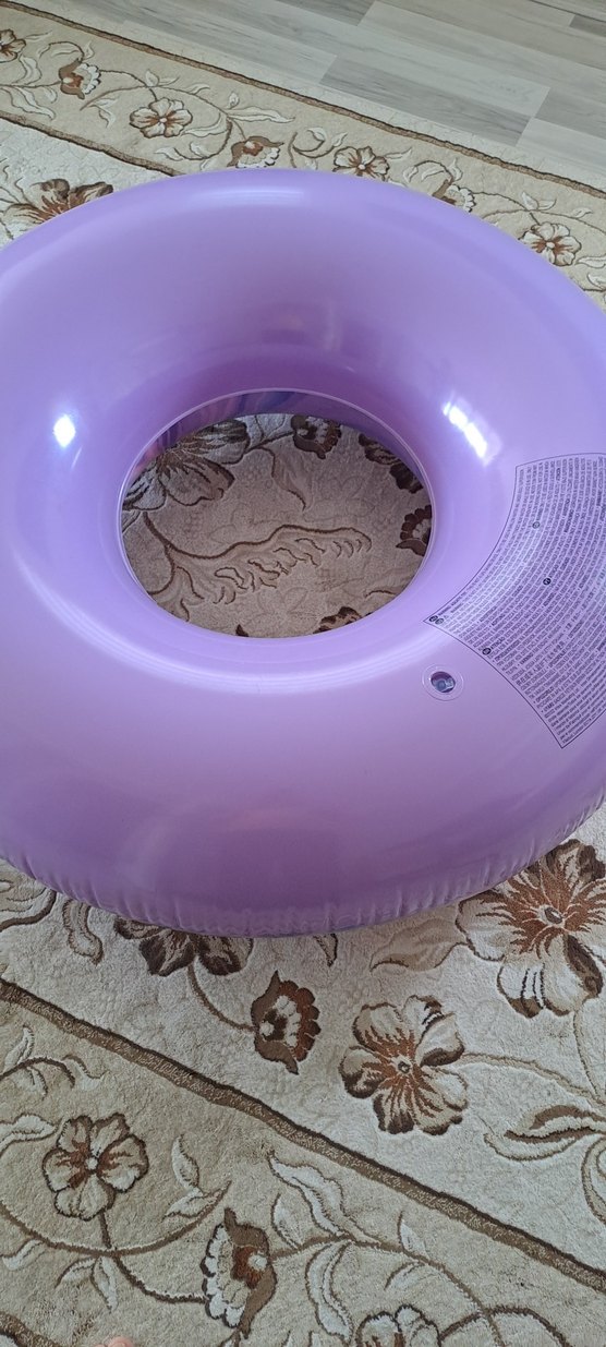 Pastel Mor Desenli Çocuk Deniz Simidi - Görsel 4