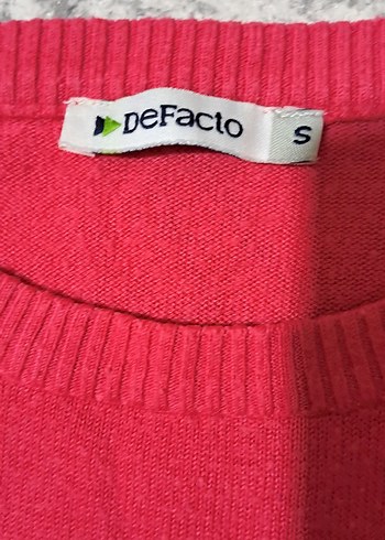 Düğmeli Kırmızı Kadın Kazak - Görsel 2