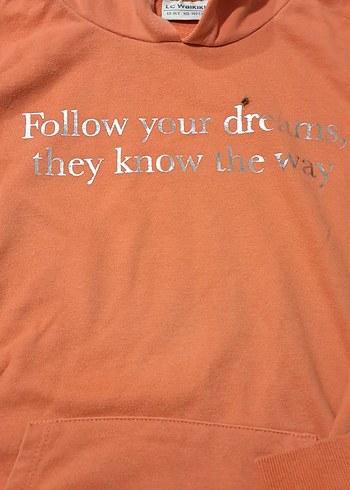 Kadın Kahverengi Kapüşonlu Sweatshirt - Görsel 2