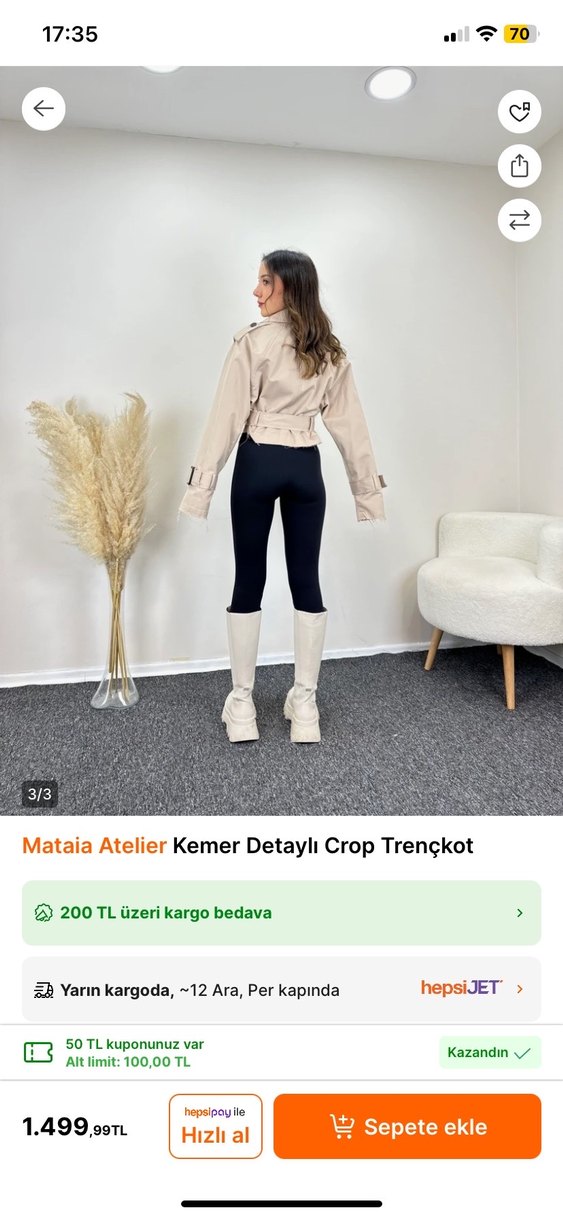 trençkot - Görsel 2