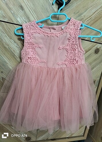Kız bebek tüllü elbise