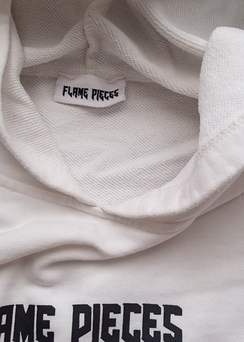 Kapüşonlu Uzun Kollu Baskılı Sweatshirt - Görsel 7