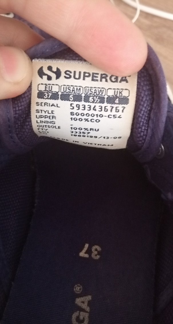 Superga Kadın lacivert Bağcıklı Sneakers - Görsel 3