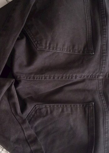 Düğmeli Rahat Kesim Kadın Kot Pantolon - Görsel 2