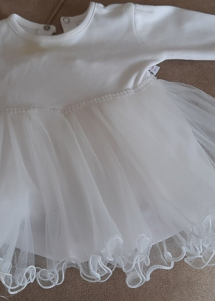 Bebek tül elbise - Görsel 2