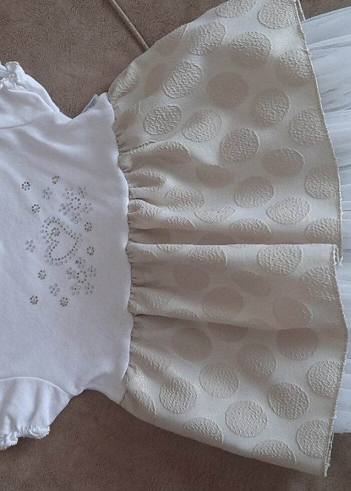 Bebek tül elbise - Görsel 3