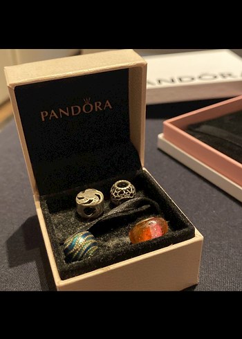 Pandora Charm 4 adet - Görsel 2