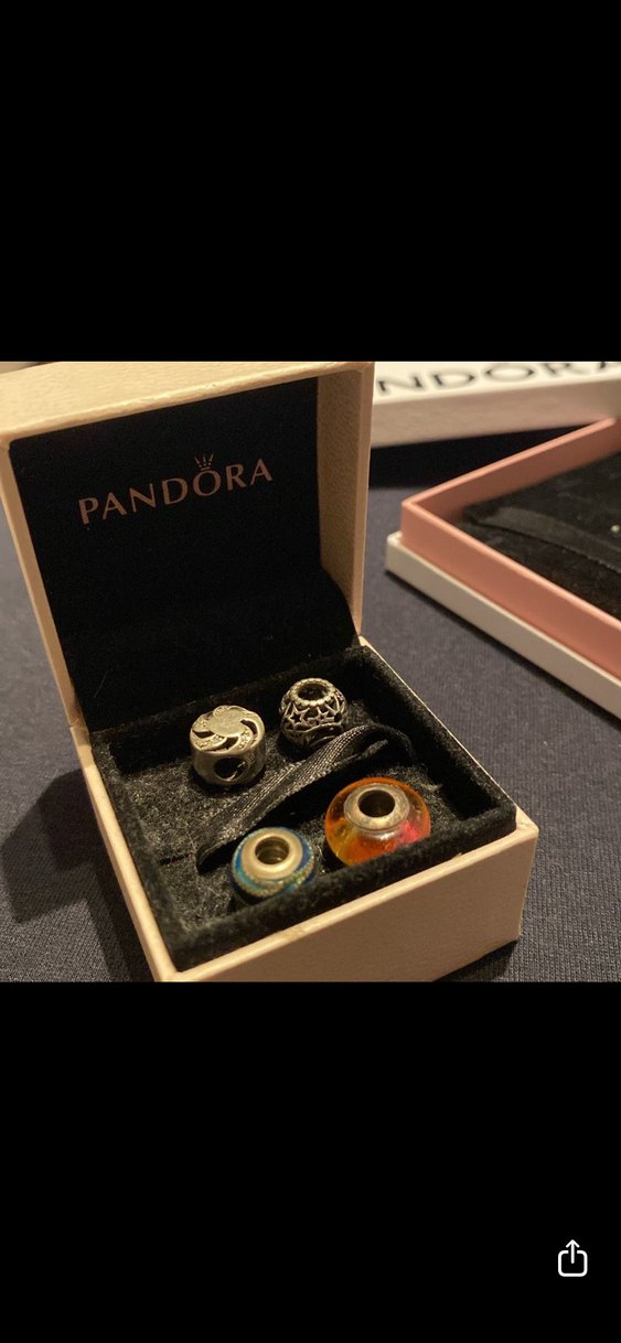 Pandora Charm 4 adet - Görsel 3