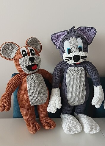 Amigurumi Tom ve Jerry 