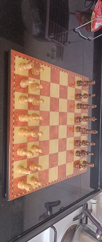 Ahşap Satranç takımı 