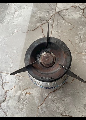 Beden beyaz Renk Desenli Mini Ocaklı Gaz Tüpü