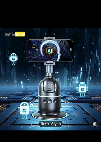 Beyaz Otomatik Telefon Tutucu - Görsel 8