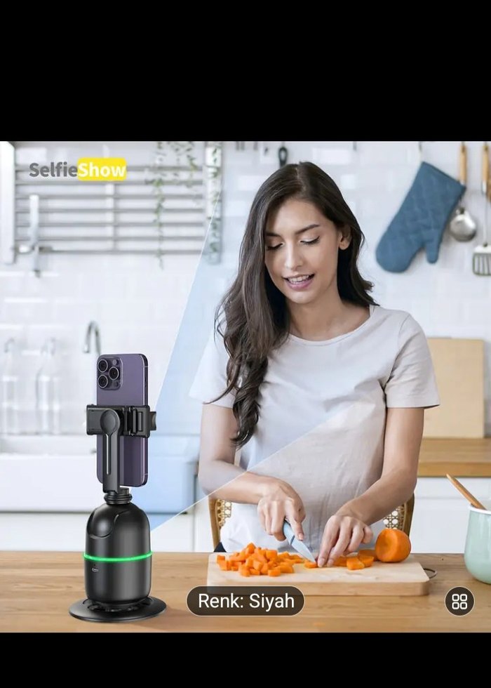 Beyaz Otomatik Telefon Tutucu - Görsel 5