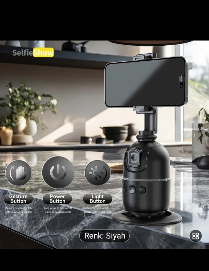 Beyaz Otomatik Telefon Tutucu - Görsel 4