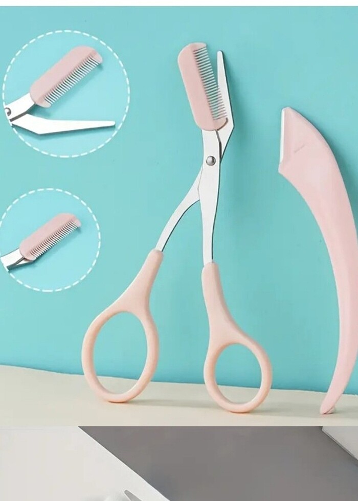 Kaş düzeltme makası seti  - Görsel 2