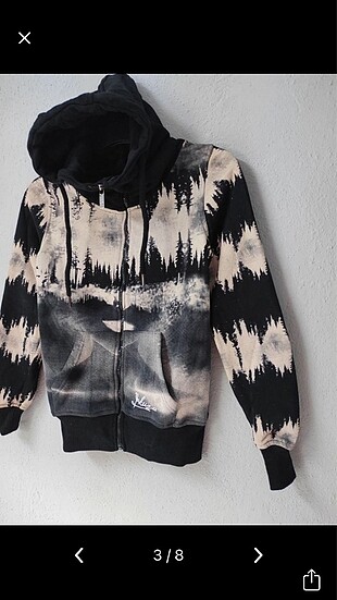xs Beden #boohooMan #yakuza fermuarlı sweat