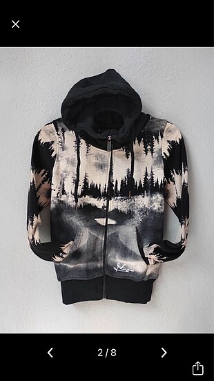 American Vintage #boohooMan #yakuza fermuarlı sweat