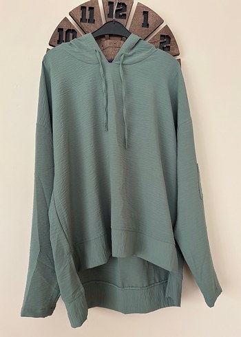 xl Beden Mint Yeşili Kadın Uzun Keten Salaş ikili takım