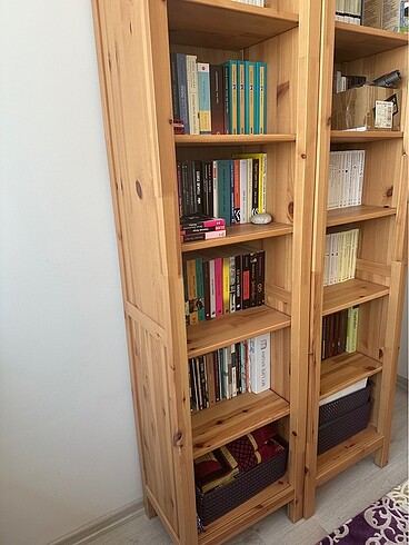 Beden İkea Hemnes Masif Ahşap Kitaplık
