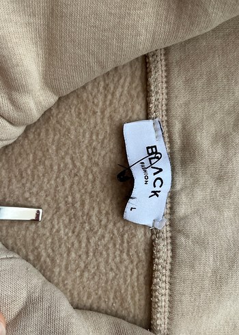 Diğer Bej Yarım Fermuarlı Kadın Sweatshirt
