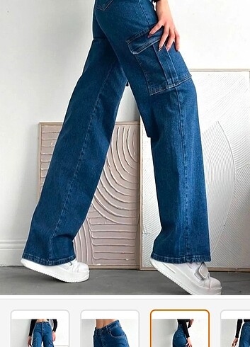 Diğer Kot kargo Pantolon