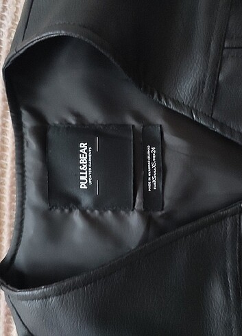 Pull and Bear Deri yelek