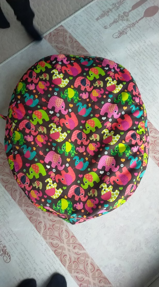 Renkli Bağlama Desenli Çocuk reflü yatağı - Görsel 2