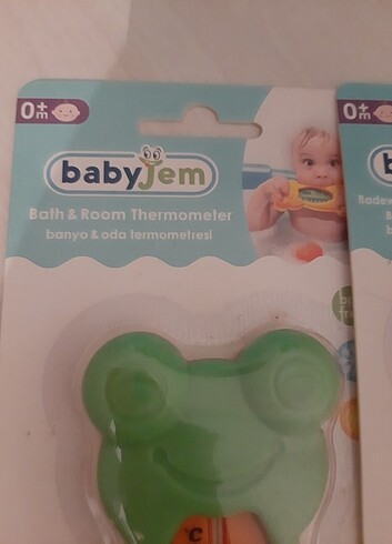 Beden Renk Babyjem bebek banyo ve oda termometresi