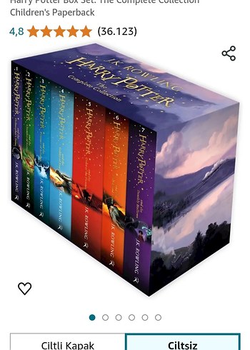 Harry Potter Kitap Seti - J.K. Rowling