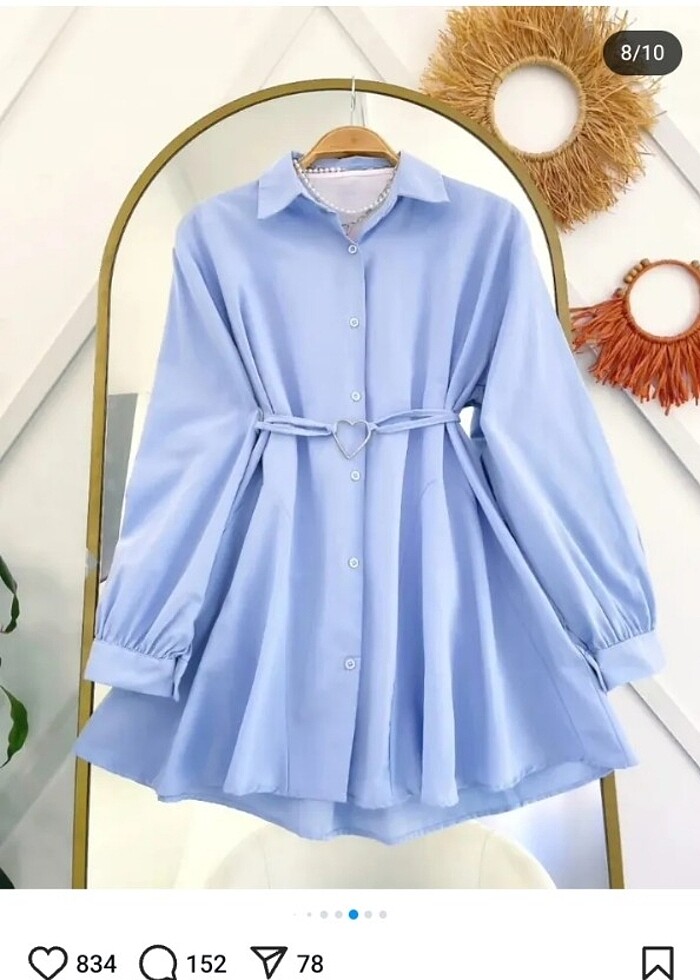 Tesettür gömlek  - Görsel 3