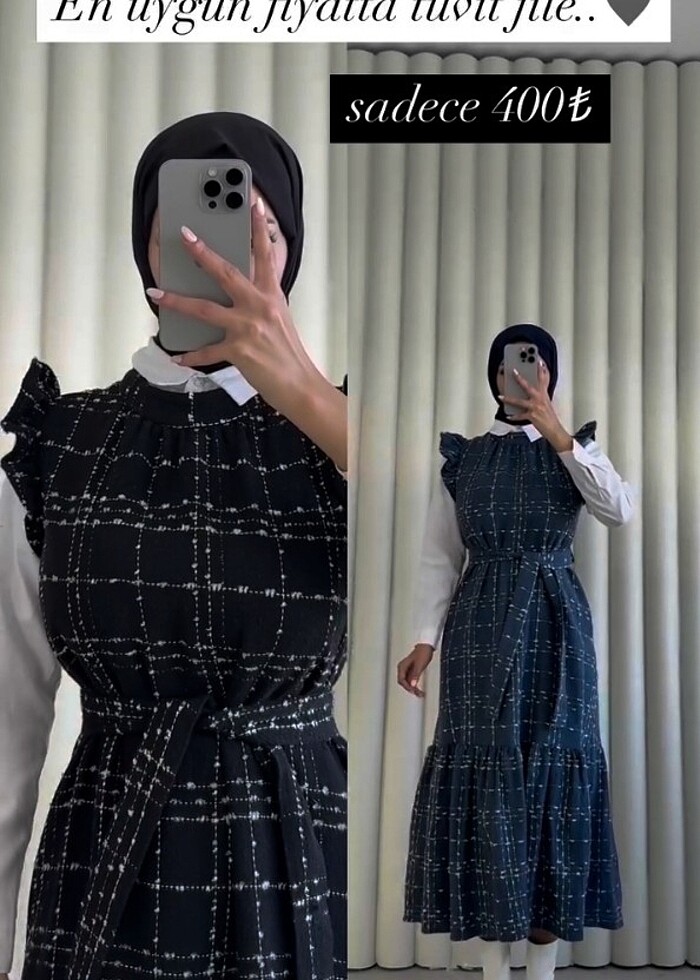 Tesettür elbise  - Görsel 3