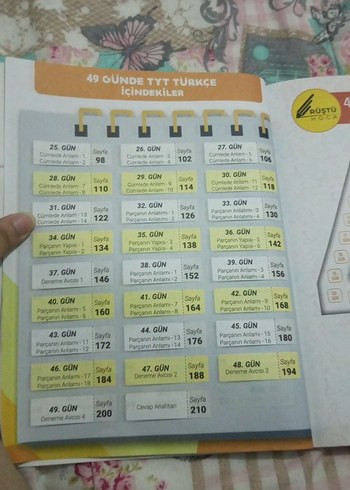 Beden Renk Rüştü Hoca ile 49 Günde TYT Türkçe Kampı Kitapları