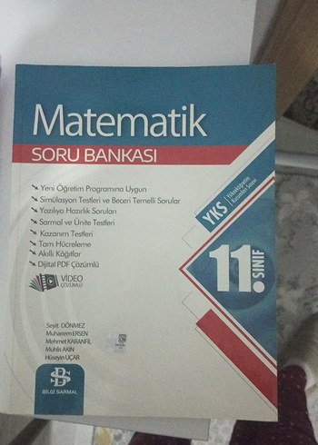 11. Sınıf Matematik Soru Bankası bilgi sarmal