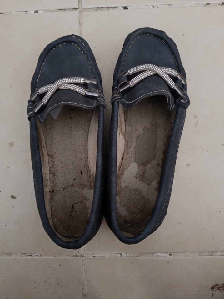 Tokalı Gri Kız Çocuk Loafer Ayakkabı - Görsel 5