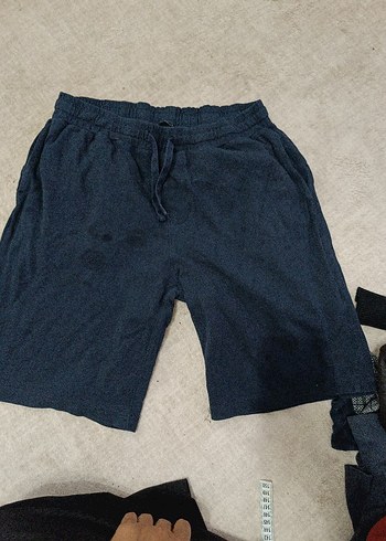 Gri Erkek Midi Boy Rahat Kesim Pijama Şortu - Görsel 2