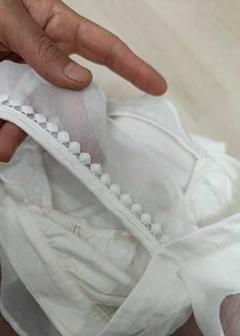 Beyaz Kız Çocuk Atlet - Görsel 5