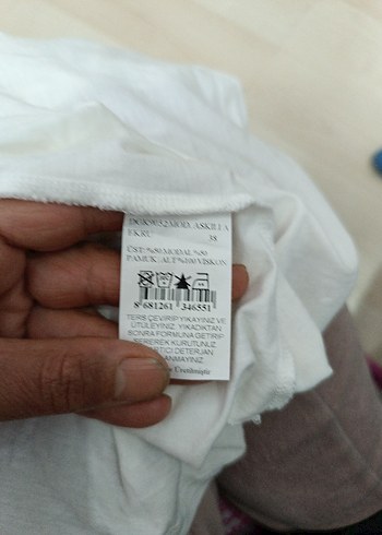 Beyaz Kız Çocuk Atlet - Görsel 6