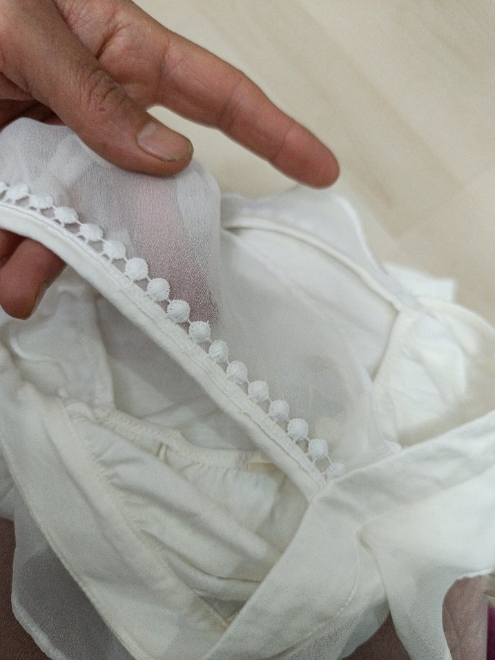 Beyaz Kız Çocuk Atlet - Görsel 5