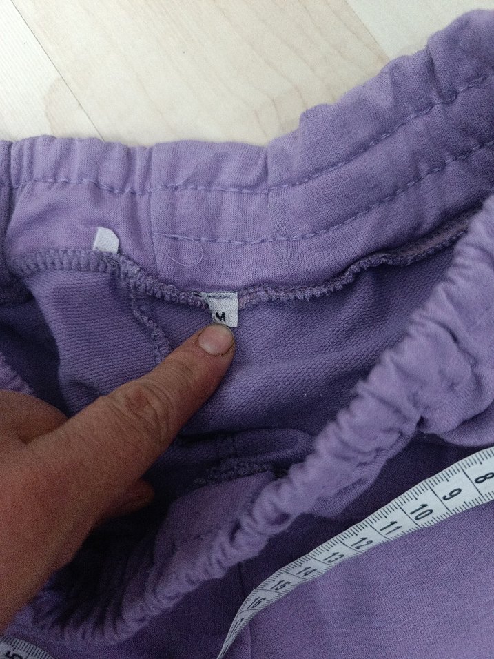 Mor Mini Hamile Şortu Rahat Kesim - Görsel 4