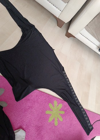 Siyah Kadın Salaş Günlük Hamile Bluzu - Görsel 2