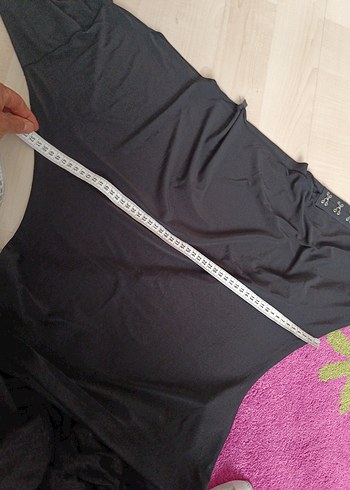 Siyah Kadın Salaş Günlük Hamile Bluzu - Görsel 5