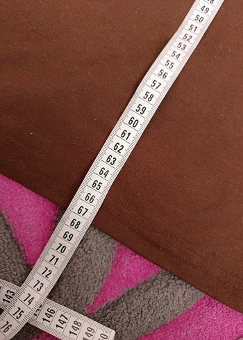 Kahverengi Kısa Kollu Hamile Tişörtü - Görsel 2