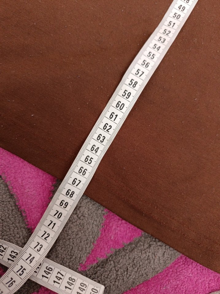 Kahverengi Kısa Kollu Hamile Tişörtü - Görsel 2