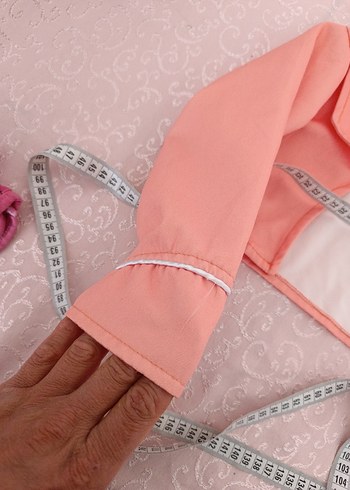 Dantel Detaylı Pembe Kız Bolero - Görsel 5