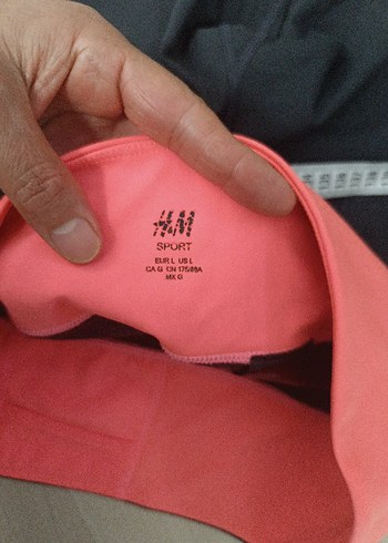 Gri Esnek Bel Midi Hamile Spor Şortu - Görsel 3